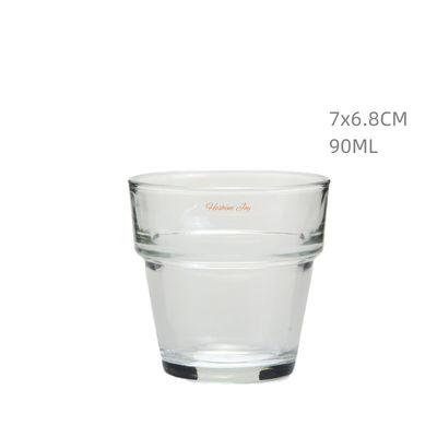 3OZ Mini Glass Votive Candle Holders Wide Mouth For Wedding Parties