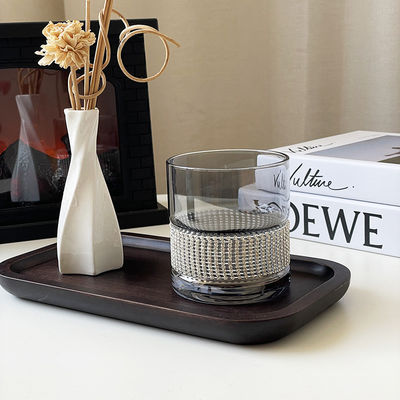 Clear Glass Water Tumbler for Daily Use 400ml Capacity Easy to Clean and Dishwasher Safe