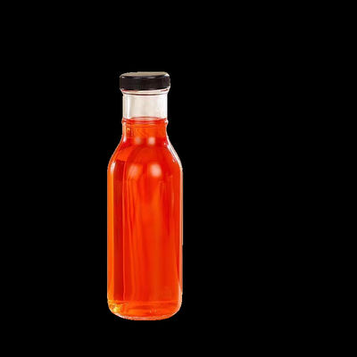 350ML Leak Proof Reusable Glass Milk Bottles Dishwasher Safe Clear Eco Friendly Storage Solution